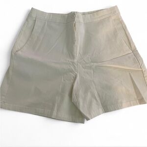 Sabrina Classic White Shorts